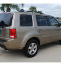 honda pilot 2010 beige suv ex l gasoline 6 cylinders front wheel drive automatic with overdrive 77065
