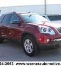 gmc acadia 2010 red suv sle gasoline 6 cylinders front wheel drive automatic 45840
