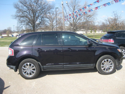 ford edge 2007 purple suv sel plus gasoline 6 cylinders front wheel drive automatic 62863
