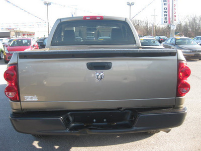 dodge ram pickup 1500 2008 beige pickup truck st gasoline 6 cylinders rear wheel drive 6 speed manual 62863