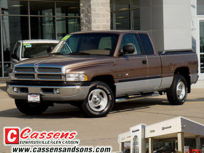 dodge ram 1500 2000 brown pickup truck slt gasoline v8 rear wheel drive automatic 62034