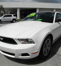 ford mustang 2012 white coupe v6 premium gasoline 6 cylinders rear wheel drive automatic 32783