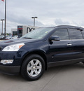 chevrolet traverse 2010 dk  blue suv lt gasoline 6 cylinders front wheel drive automatic 76018