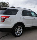ford explorer 2011 white suv limited gasoline 6 cylinders 2 wheel drive automatic 76018