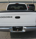 dodge dakota 2001 white pickup truck slt gasoline 8 cylinders rear wheel drive automatic with overdrive 45840