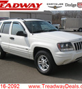 jeep grand cherokee 2004 white suv special edition gasoline 6 cylinders 4 wheel drive automatic with overdrive 45840