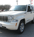 jeep liberty 2008 white suv limited gasoline 6 cylinders 4 wheel drive automatic 45840
