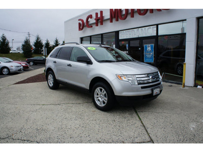 ford edge 2010 ingot silver suv se gasoline 6 cylinders front wheel drive 6 speed automatic 07724