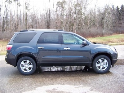 gmc acadia 2012 dk  gray sle gasoline 6 cylinders front wheel drive automatic 44024