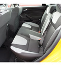 ford focus 2012 orange sedan se flex fuel 4 cylinders front wheel drive automatic 77388