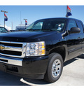 chevrolet silverado 1500 2011 black pickup truck lt flex fuel 8 cylinders 2 wheel drive automatic 77090