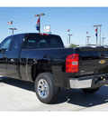 chevrolet silverado 1500 2011 black pickup truck lt flex fuel 8 cylinders 2 wheel drive automatic 77090