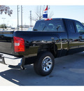 chevrolet silverado 1500 2011 black pickup truck lt flex fuel 8 cylinders 2 wheel drive automatic 77090