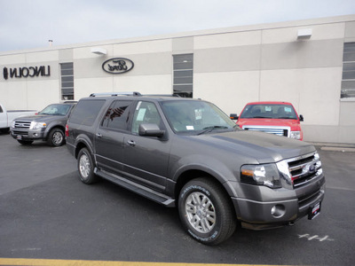 ford expedition el 2012 gray suv limited 4x4 flex fuel 8 cylinders 4 wheel drive automatic with overdrive 60546