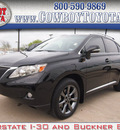 lexus rx 350 2011 black suv awd gasoline 6 cylinders front wheel drive automatic 75228