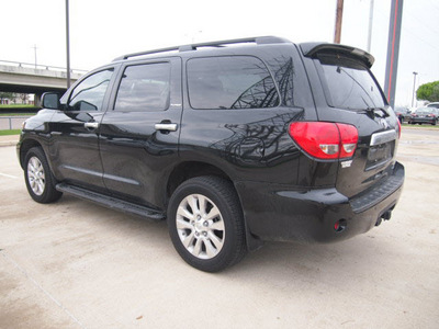 toyota sequoia 2011 black suv platinum 4x4 flex fuel 8 cylinders 4 wheel drive automatic 75228