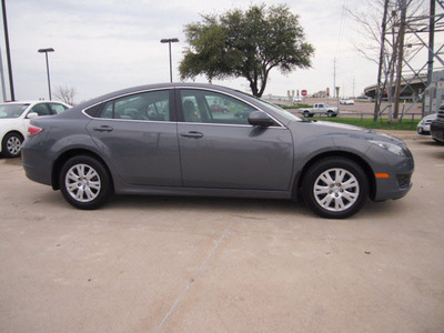 mazda mazda6 2010 gray sedan i sport gasoline 4 cylinders front wheel drive automatic 75228