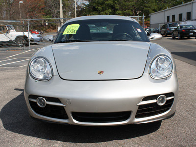 porsche cayman 2007 silver coupe gasoline 6 cylinders rear wheel drive 5 speed manual 27616