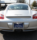 porsche cayman 2007 silver coupe gasoline 6 cylinders rear wheel drive 5 speed manual 27616