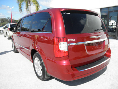 chrysler town and country 2012 deep cherry red van touring flex fuel 6 cylinders front wheel drive automatic 34731