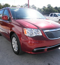 chrysler town and country 2012 deep cherry red van touring flex fuel 6 cylinders front wheel drive automatic 34731