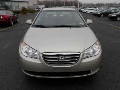 hyundai elantra 2010 beige sedan gasoline 4 cylinders front wheel drive automatic 19153