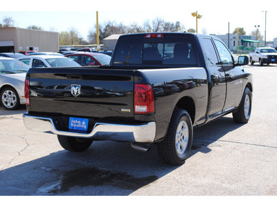 ram ram pickup 1500 2011 black pickup truck slt flex fuel 8 cylinders 2 wheel drive automatic with overdrive 77037