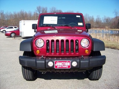 jeep wrangler 2012 red suv sport gasoline 6 cylinders 4 wheel drive automatic 44024