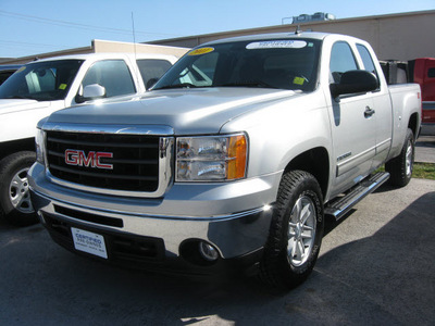 gmc sierra 1500 2011 silver sle z71 flex fuel 8 cylinders 4 wheel drive automatic 45840