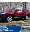 honda cr v 2009 tango red suv ex gasoline 4 cylinders all whee drive automatic with overdrive 08750