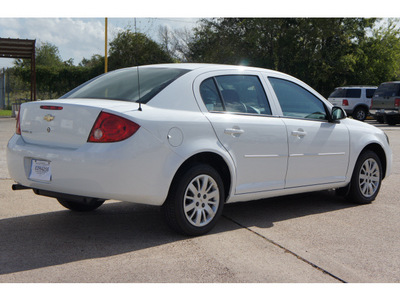 chevrolet cobalt 2010 white sedan lt gasoline 4 cylinders front wheel drive automatic with overdrive 77037