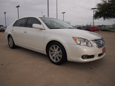 toyota avalon 2008 white sedan limited gasoline 6 cylinders front wheel drive automatic 75228