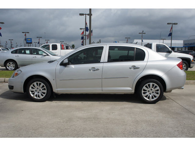 chevrolet cobalt 2009 silver gasoline 4 cylinders front wheel drive automatic 77090