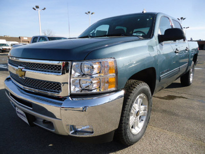 chevrolet silverado 1500 2012 blue lt flex fuel 8 cylinders 4 wheel drive automatic 60007