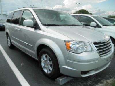 chrysler town and country 2010 silver van touring gasoline 6 cylinders front wheel drive automatic 34474