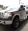 ford f 150 2007 brown pickup truck king ranch gasoline 8 cylinders 4 wheel drive automatic 98674
