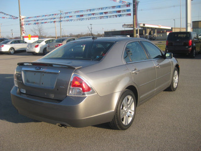 ford fusion 2009 lt  gray sedan sel gasoline 4 cylinders front wheel drive automatic 62863