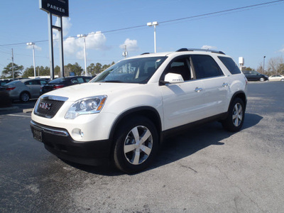 gmc acadia 2012 white suv slt 1 gasoline 6 cylinders all whee drive automatic 28557