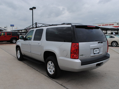 gmc yukon xl 2012 silver suv slt flex fuel 8 cylinders 4 wheel drive automatic 76087