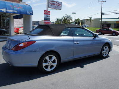toyota camry solara 2006 blue sle v6 gasoline 6 cylinders front wheel drive automatic 92882