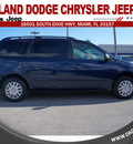 toyota sienna 2005 blue van ce 7 passenger gasoline 6 cylinders front wheel drive automatic 33157