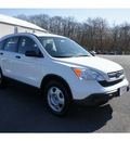 honda cr v 2007 white suv lx gasoline 4 cylinders all whee drive automatic with overdrive 08750
