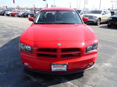 dodge charger 2010 red sedan r t gasoline 8 cylinders rear wheel drive automatic 60443