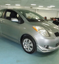 toyota yaris 2008 silver hatchback s gasoline 4 cylinders front wheel drive 5 speed manual 34474