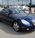 lexus sc 430 2005 blue gasoline 8 cylinders rear wheel drive automatic 76087