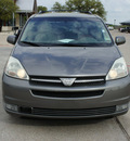 toyota sienna 2005 gray van xle limited gasoline 6 cylinders front wheel drive automatic 76087