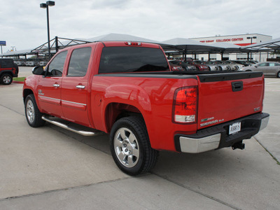 gmc sierra 1500 2011 red sle flex fuel 8 cylinders 2 wheel drive automatic 76087