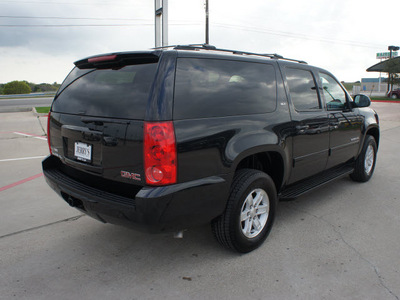 gmc yukon xl 2012 black suv slt flex fuel 8 cylinders 4 wheel drive automatic 76087