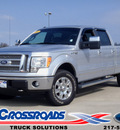 ford f 150 2010 silver lariat flex fuel 8 cylinders 4 wheel drive automatic 62708