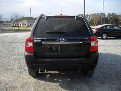 kia sportage 2009 black suv lx gasoline 4 cylinders 2 wheel drive automatic 27569